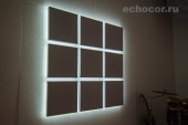 Акустическая панель ЭхоКор с подсветкой