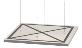 ������������ ������� SAB Acoustic Premium Baffle 1200�600�50 ��-1